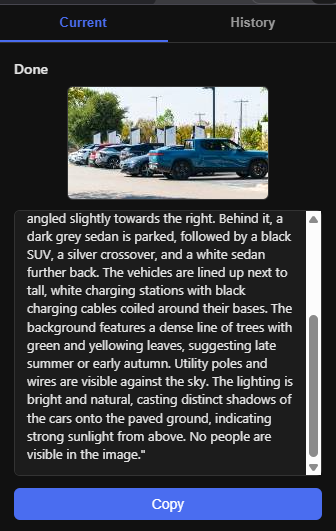AI Image Description Plugin